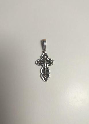 Серебряный крестик