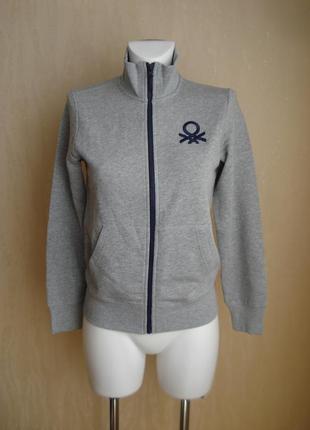 United colors of benetton, свитшот на молнии