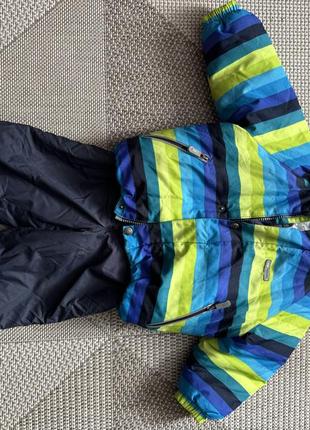 Зимний полу комбинезон на мальчика фирмы lenne