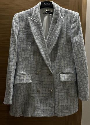 Жакет твідовий zara