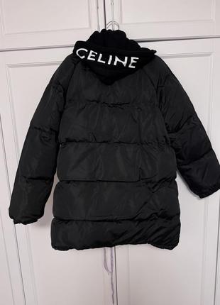 Пуховик куртка в стилі celine
