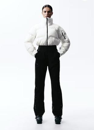 Комбінезон лижний  жіночий дутий білий hm new