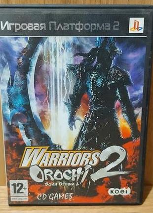 Диск для playstation 2 warriors orochi 2