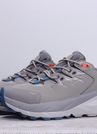 Мужские кроссовки hoka kaha 2 low gtx gray3 фото