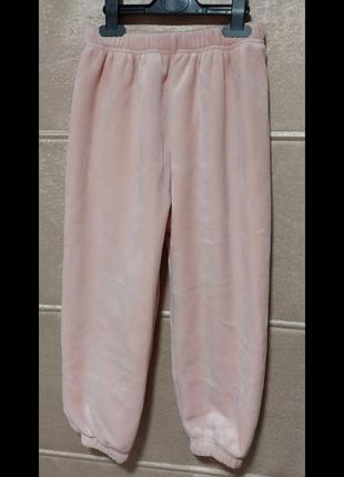 Широкие теплые брюки на возраст 7-8роков