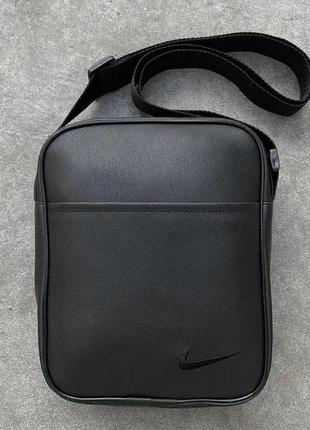 Сумка nike кожанная