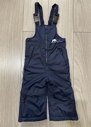 Полукомбенизон зимний, лыжные брюки