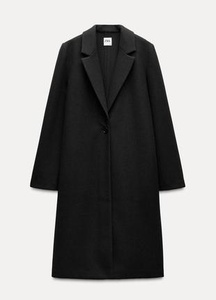 Чорне пальто zara