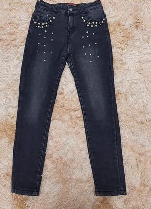 Джинси теплі для дівчинки