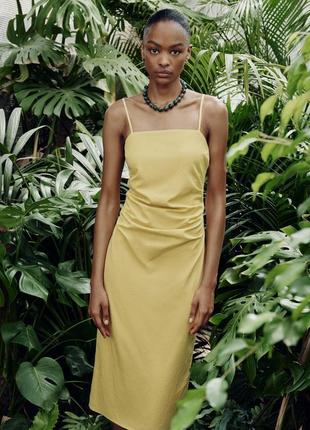 Сукня на бретелях від zara, розмір m