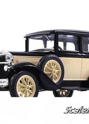 Масштабная модель газ-3 (6) такси (1934). наш автопром. 1:43