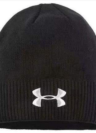 Шапка under armour женская мужская жіноча чоловіча новая rt159 тёплая лучший подарок