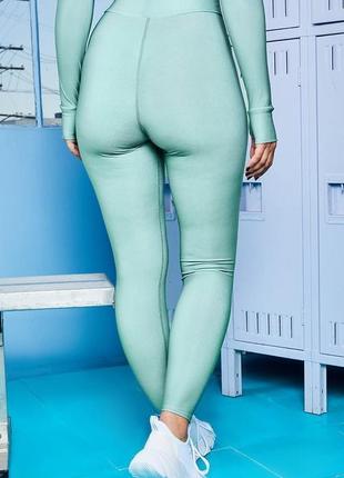 Спортивні легінси для фітнесу мнятного кольору prettylittlething3 фото