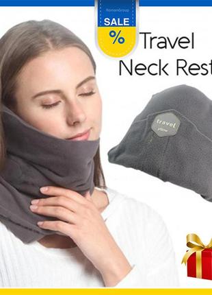 Mb подушка шарф для подорожей travel pillow