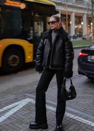 Дубленка zara