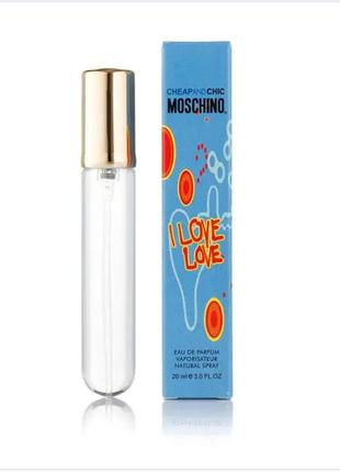 Оригинальный парфюм 20 мл мини-парфюм moschino cheap & chic i love love