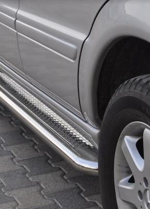 Пороги mercedes ml 163 1997-2005 st-line
