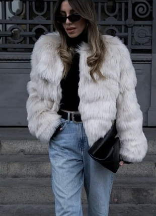 Шуба zara