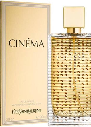Оригинальный yves saint laurent cinema 90 ml парфюмированная вода