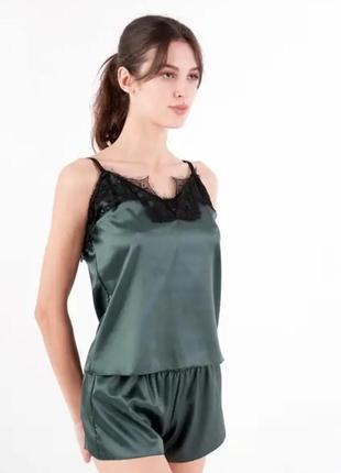 Атласный топ, размер м