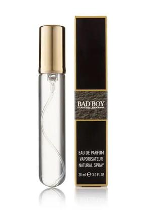 Оригинальный парфюм 20 мл мини парфюма carolina herrera bad boy