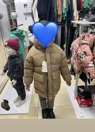 Пуховик zara