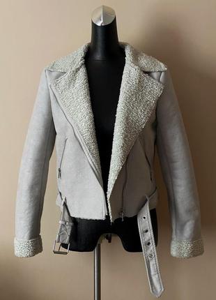 Дублянка косуха бежева primark2 фото