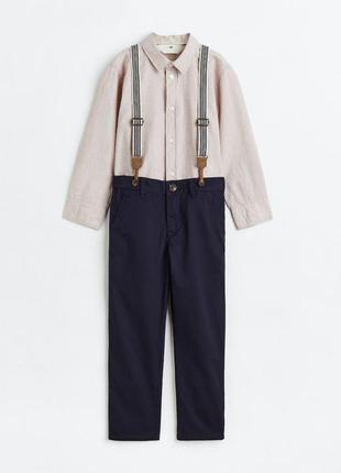 Святковий комплект для хлопчика h&m