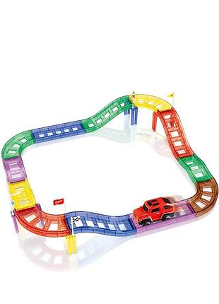Трек магнитный разноцветный для мальчика cj-2261078 на 27 деталей