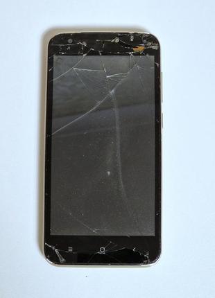 Телефон ulefone s7 золотой на запчасти