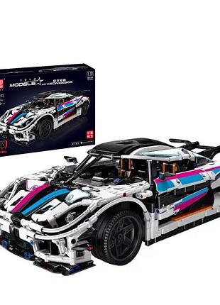 Конструктор суперкар “koenigsegg” на 3063 детали,белая