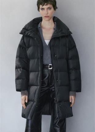 Новый женский пуховик massimo dutti