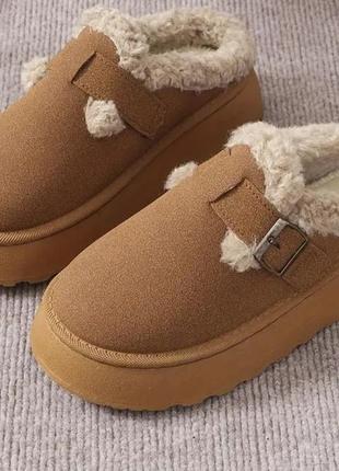 Ugg женские угги тапочки