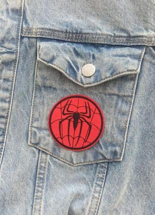Человек паук термонашивка spider man нашивка на одежду марвел патч marvel паук...