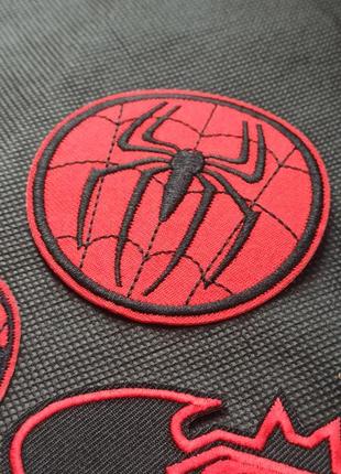 Человек паук термонашивка spider man нашивка на одежду марвел патч marvel паук...