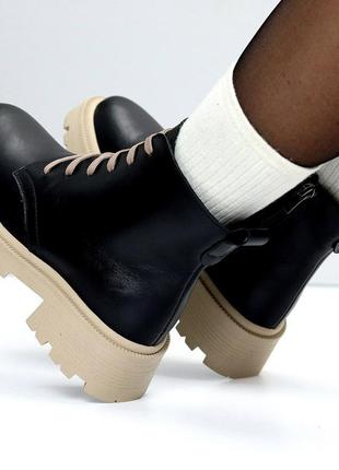 23028 черевики шкіряні зимові на хутрі