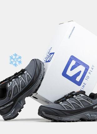 Кроссовки термо Trekker Boots salomon agile Outpulse Gtx W GORE-TEX 415883 20 V0 Black Stormy Weather Vanillia Ice