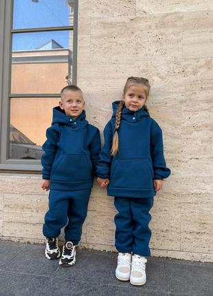 Детский теплый спортивный костюм!!️не кошлатиться‼️10 цветов!!️цена зависит от размера (указано в описании до объявления)