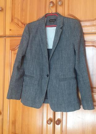 Шикарный пиджак жакет massimo dutti
