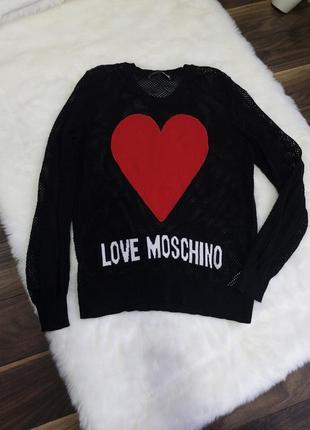 Светр love moschino ❤️