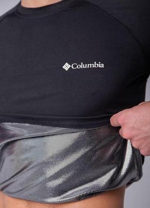 Мужское термобелье/термокостюм в стиле columbia/коламбия omni-heat зимний черный