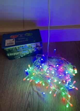 Гирлянда бахрома 200 led 5 м * 0.5 м неоновая