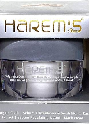 Професійний крем із екстрактом равлика та колагеном harems 50ml3 фото