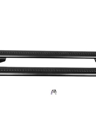 Багажник hyundai i30 2007-2012 чорний на рейлінги erkul