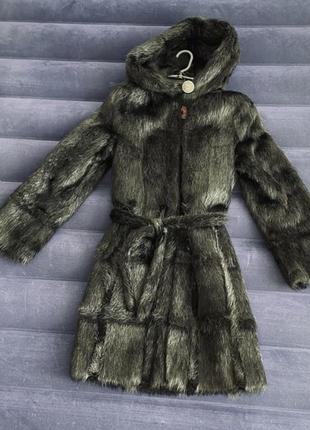 Шуба женская нутрия