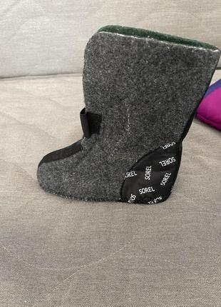 Сноубутси , чоботи sorel  26 р ( 17 см).3 фото