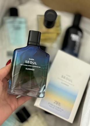 Парфюм zara seoul summer для мужчин 100 мл