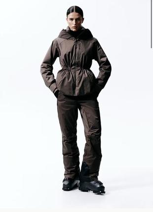 Лижні штани жіночі коричневі брюки hm ski