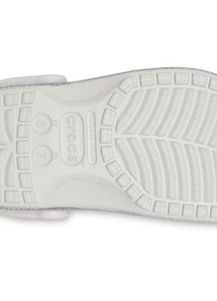 Сабо з блискітками crocs baya glitter, w7, w106 фото