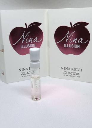 Оригинальный пробник новинка nina ricci nina illusion парфюмированная вода